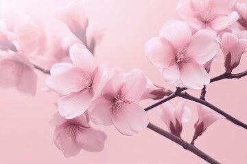 Blossom Pink Spring Gradients: Pastel Spring Tones Dream