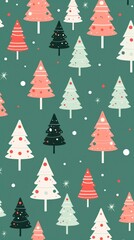 Obraz premium Christmas candycanes wallpaper pattern backgrounds celebration