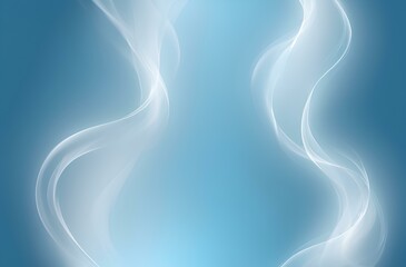 abstract white smoke on blue background. abstract background