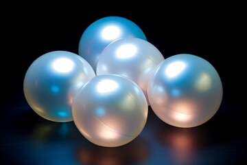 Luminous Pearl Glow Gradients: Ethereal Pearl Luminescence