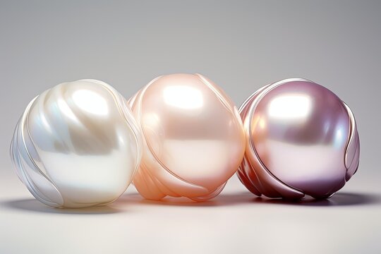 Luminous Pearl Glow Gradients: Silky Smooth Radiance