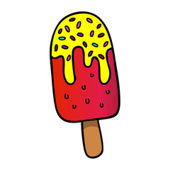 ice cream vector illustration