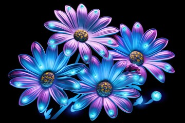 Daisies pattern flower nature.