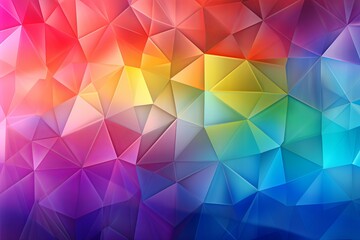 Fototapeta premium Rainbow Prism Light: Spectrum Gradients and Color Illumination