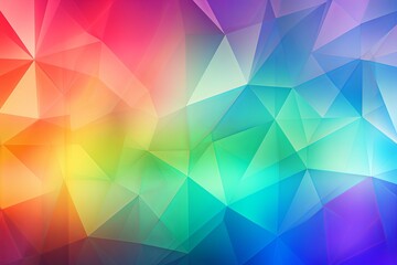 Obraz premium Rainbow Prism Spectra: Iridescent Light Gradients & Colorful Transitions
