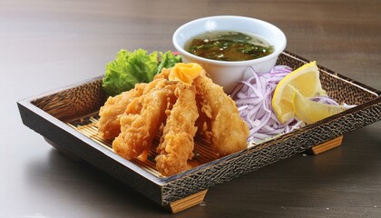 日本の定番料理のから揚げ