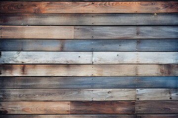 Obraz premium Rustic Barn Wood Gradients: Faded Wooden Slats Delight