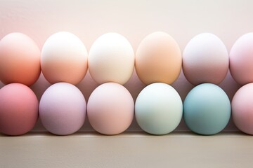 Soft Pastel Easter Gradients: Muted Spring Color Blend