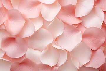 Soft Rose Petal Gradients - Delicate Floral Wallpaper Bouquet