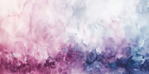 Fototapeta premium Tranquility of Watercolor Strokes: Soft, Muted Colors and Gentle Brushstrokes. Creating Calm and Serenity. 