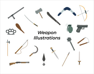 weapon illustrations