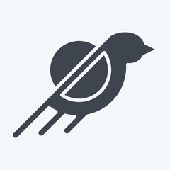 Icon Environmental Awareness. related to Recycling symbol. glyph style. simple design illustration