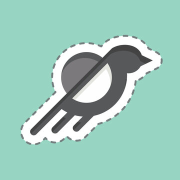 recommend clip art: Sticker line cut Environmental Awareness. related to Recycling symbol. simple design illustration