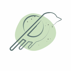 Icon Environmental Awareness. related to Recycling symbol. Color Spot Style. simple design illustration