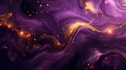 Abstract purple and gold Marble Background. purple abstract gold marble background art paint pattern ink texture watercolor grey fluid wall. Abstract liquid gold design luxury wallpaper