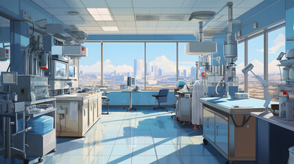 illustration of a doctor's work