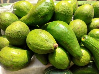 avocados in the market