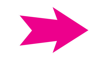 Fototapeta premium Arrow Right Icon Design Illustration.