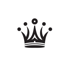 Crown Icon - obrazy, fototapety, plakaty