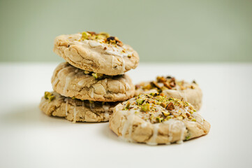 Cookies photoshoot. Snacks. Restaurant. Coffee shop. 