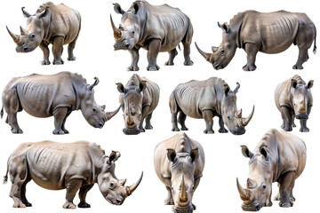 Rhinoceros Set Various