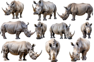Rhinoceros Set Various