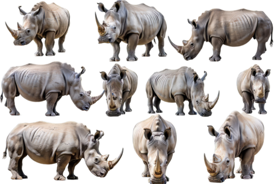 Rhinoceros Set Various