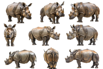 Rhinoceros Set Various