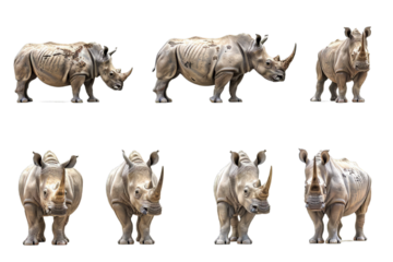 Rhinoceros Set Various