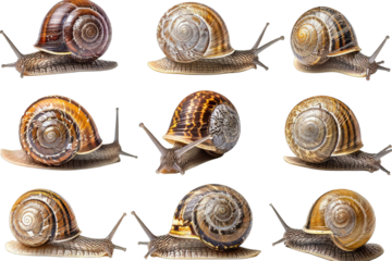 Set Of Snails