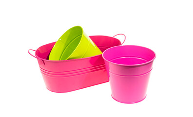 Small Buckets for planting flowers or stationery