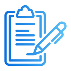 document gradient icon