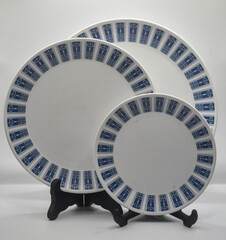 Antique porcelain plate