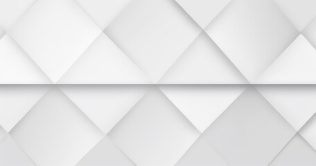 abstract geometric white facets background