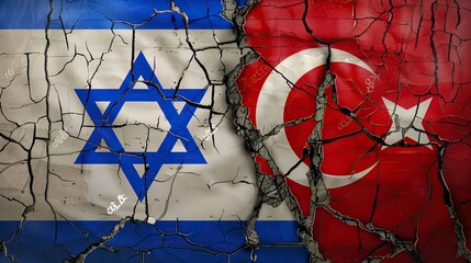 Turkey and Israel government flag transborder relations Turkey Israel