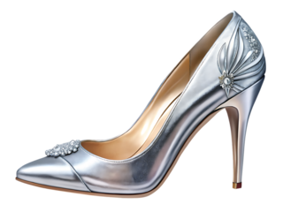 Fashionable high heel shoes