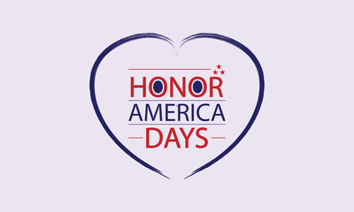 American Pride Inspiring Text Illustration for the Holiday