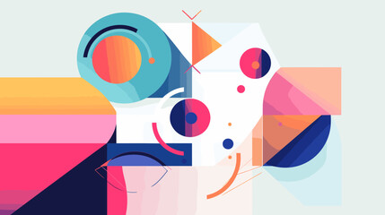 Concept vector illustration of presentation background.