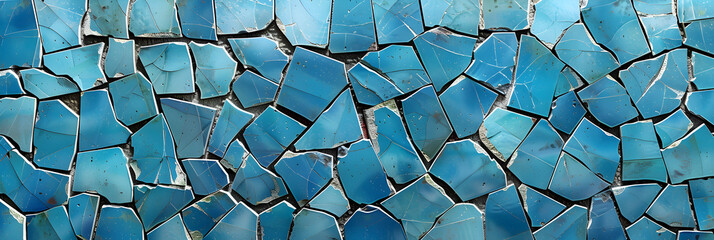 Real photo of broken tiles mosaic high resolution