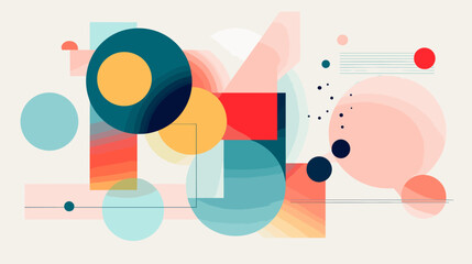 Obraz premium Concept vector illustration of presentation background.