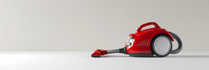 Vacuum cleaner isolated on white background