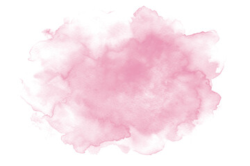 watercolor pink background. watercolor background with clouds