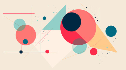 Obraz premium Concept vector illustration of presentation background.