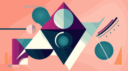 Concept vector illustration of presentation background.