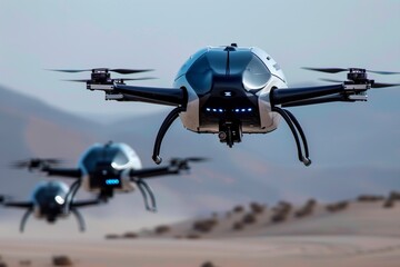 Fototapeta premium A huge drone