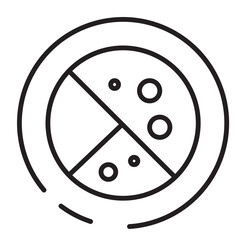 Food Dessert Meal Line Icon