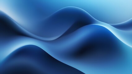 wavy blue wallpaper. Wave blue gradient background. Abstract blue color background. Gradient Blue liquid background.