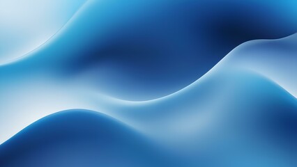 Fototapeta premium wavy blue wallpaper. Wave blue gradient background. Abstract blue color background. Gradient Blue liquid background.