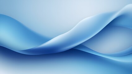 Obraz premium wavy blue wallpaper. Wave blue gradient background. Abstract blue color background. Gradient Blue liquid background.