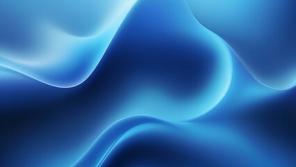 Fototapeta premium wavy blue wallpaper. Wave blue gradient background. Abstract blue color background. Gradient Blue liquid background.